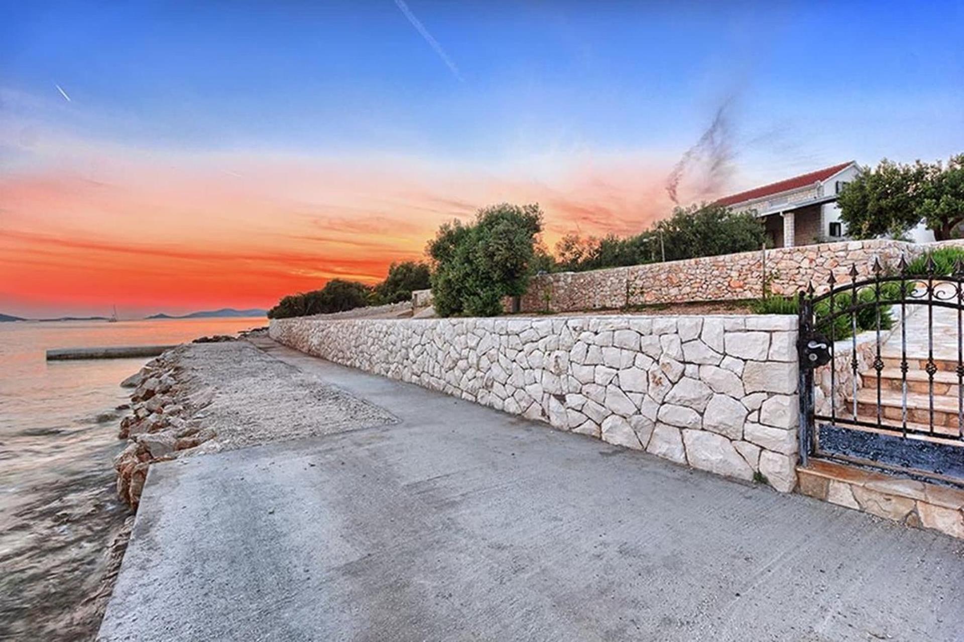 אוקרוג גורניי Traditional Dalmatian Stone House By The Sea מראה חיצוני תמונה